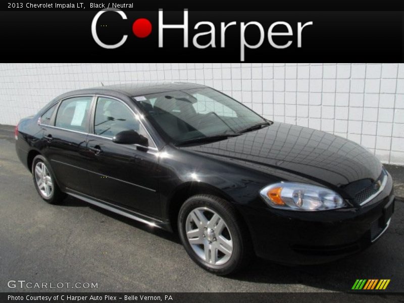 Black / Neutral 2013 Chevrolet Impala LT