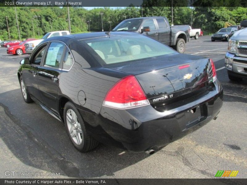 Black / Neutral 2013 Chevrolet Impala LT