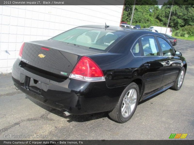 Black / Neutral 2013 Chevrolet Impala LT