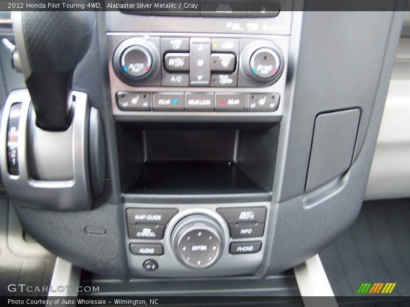 Alabaster Silver Metallic / Gray 2012 Honda Pilot Touring 4WD