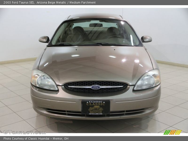 Arizona Beige Metallic / Medium Parchment 2003 Ford Taurus SES