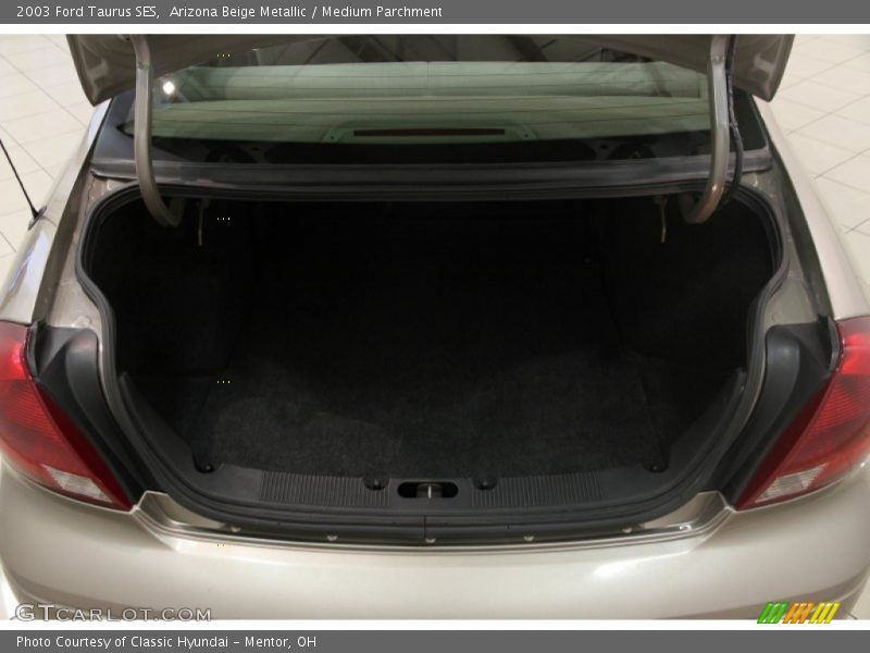 Arizona Beige Metallic / Medium Parchment 2003 Ford Taurus SES