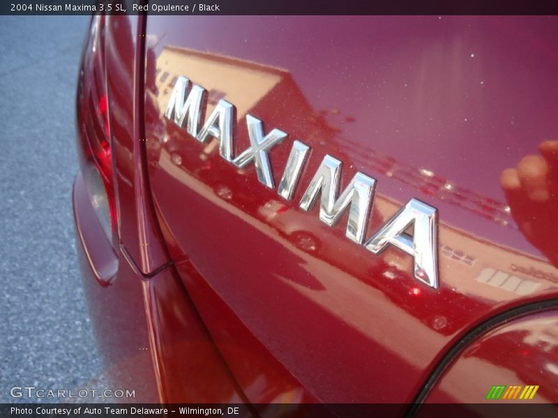 Red Opulence / Black 2004 Nissan Maxima 3.5 SL