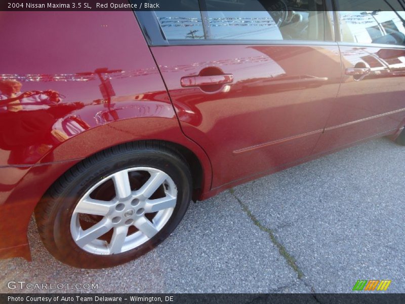 Red Opulence / Black 2004 Nissan Maxima 3.5 SL