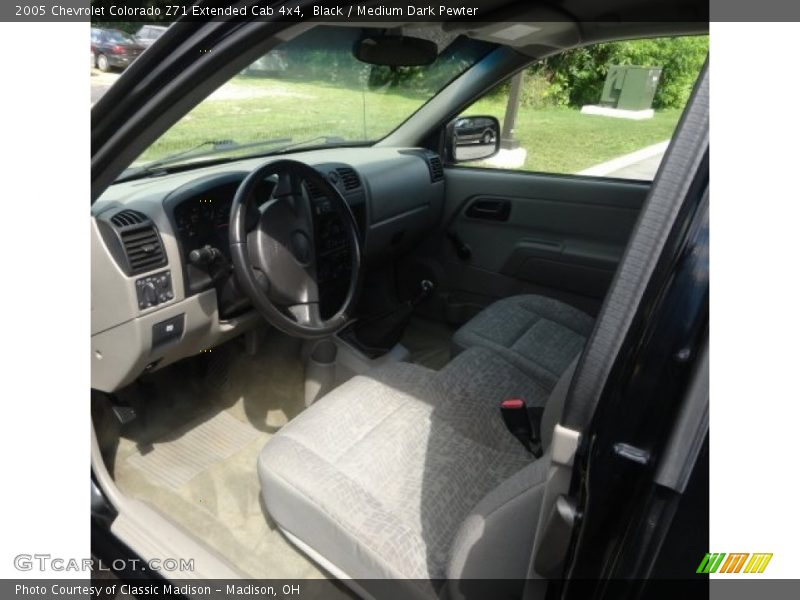 Black / Medium Dark Pewter 2005 Chevrolet Colorado Z71 Extended Cab 4x4