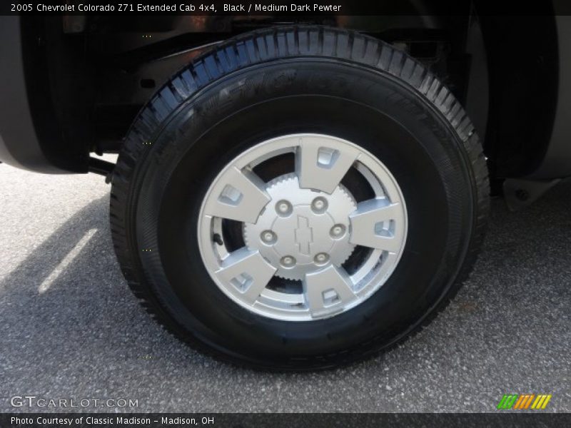 Black / Medium Dark Pewter 2005 Chevrolet Colorado Z71 Extended Cab 4x4