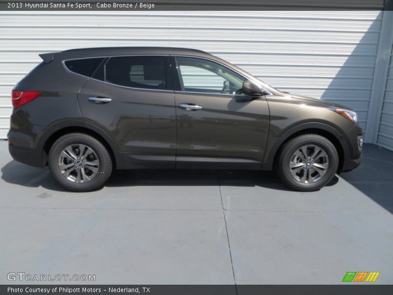 Cabo Bronze / Beige 2013 Hyundai Santa Fe Sport