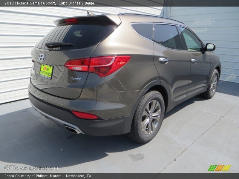 Cabo Bronze / Beige 2013 Hyundai Santa Fe Sport