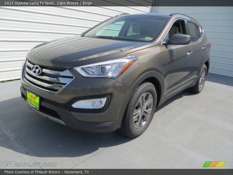 Cabo Bronze / Beige 2013 Hyundai Santa Fe Sport
