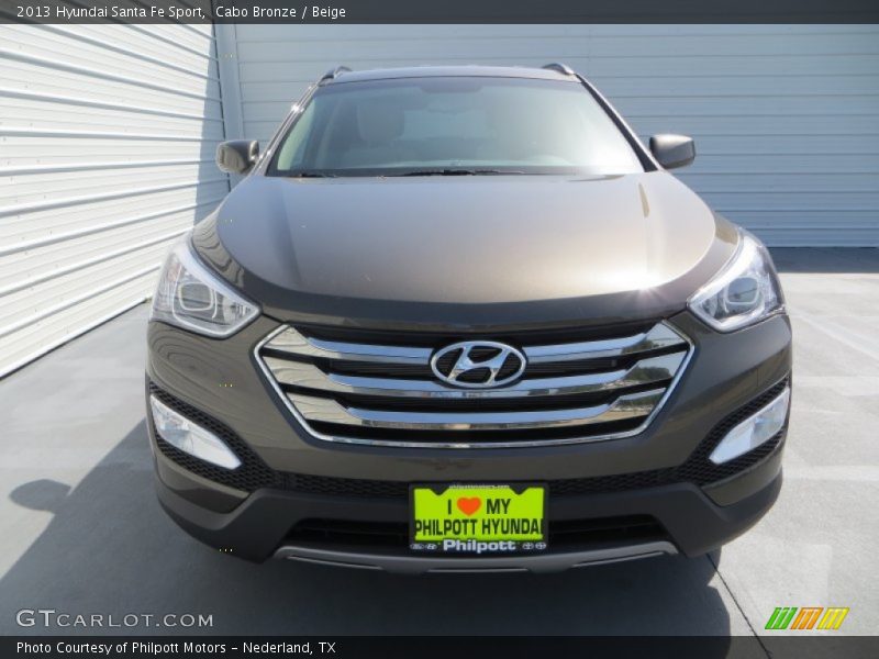 Cabo Bronze / Beige 2013 Hyundai Santa Fe Sport