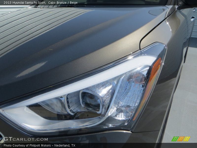 Cabo Bronze / Beige 2013 Hyundai Santa Fe Sport