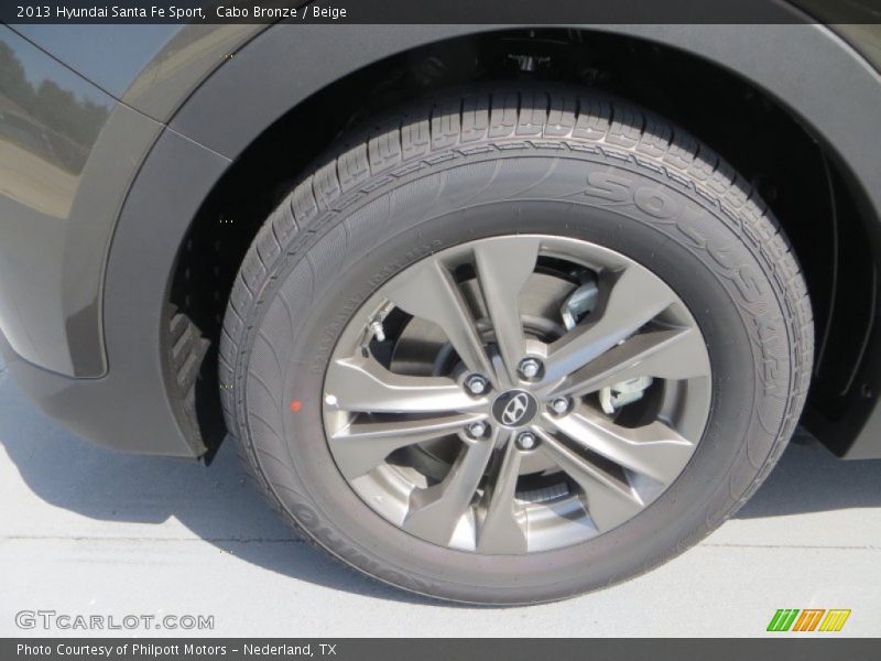 Cabo Bronze / Beige 2013 Hyundai Santa Fe Sport
