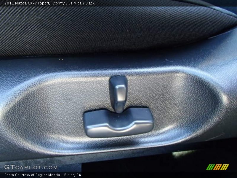 Stormy Blue Mica / Black 2011 Mazda CX-7 i Sport