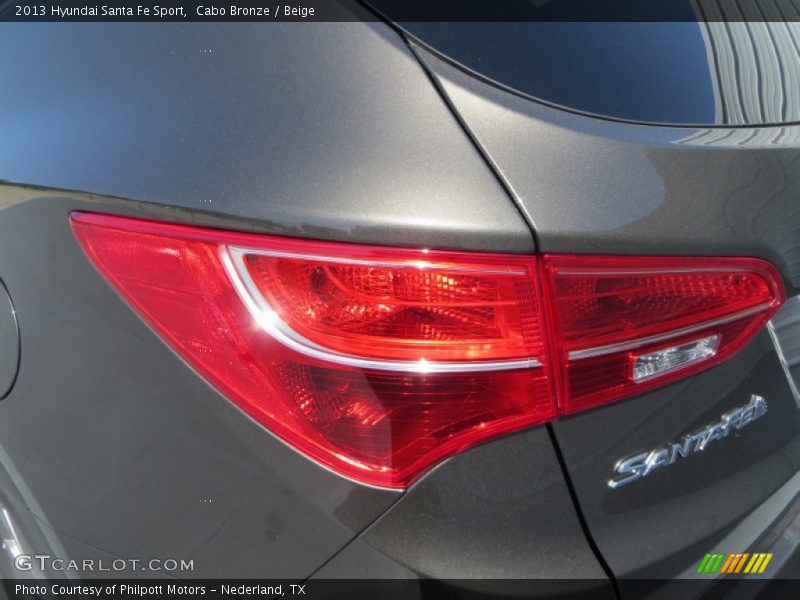 Cabo Bronze / Beige 2013 Hyundai Santa Fe Sport