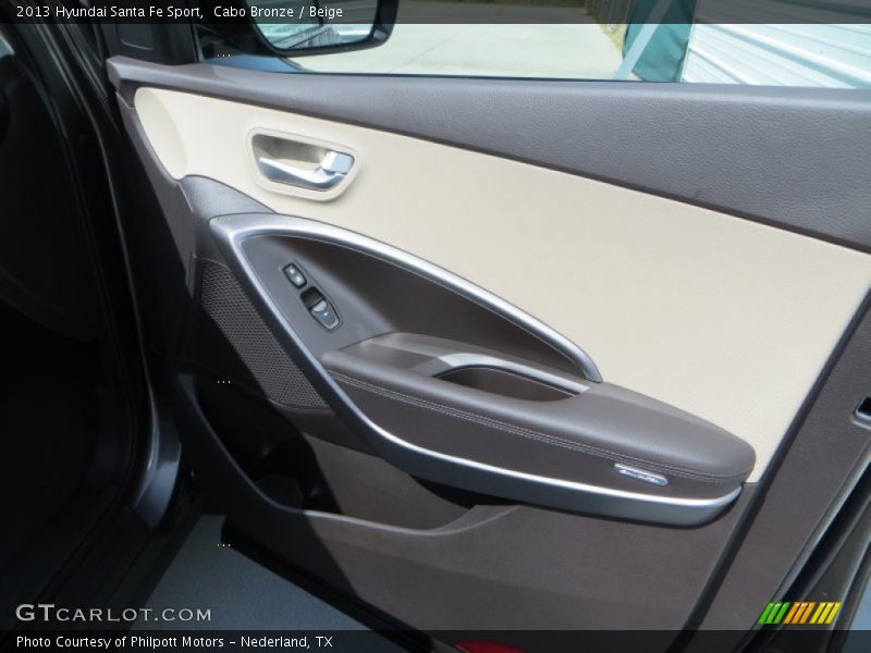 Cabo Bronze / Beige 2013 Hyundai Santa Fe Sport