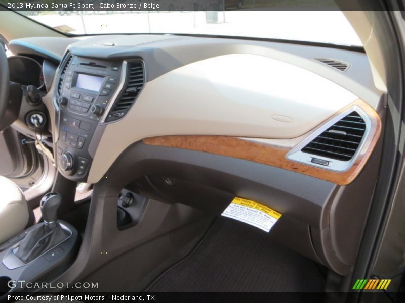 Cabo Bronze / Beige 2013 Hyundai Santa Fe Sport