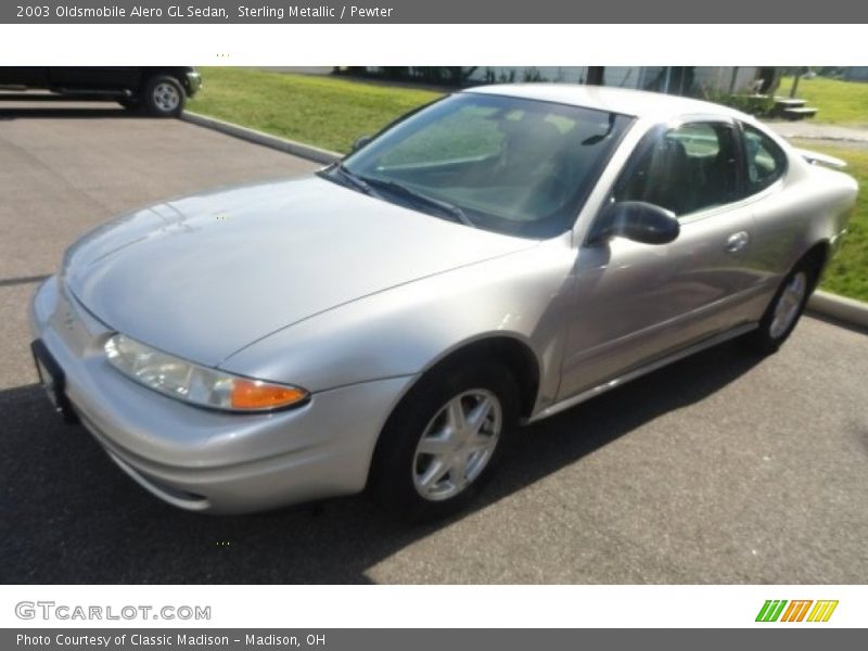 Sterling Metallic / Pewter 2003 Oldsmobile Alero GL Sedan