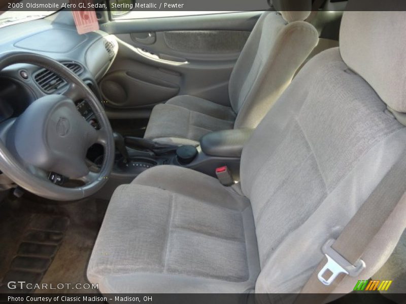 Sterling Metallic / Pewter 2003 Oldsmobile Alero GL Sedan