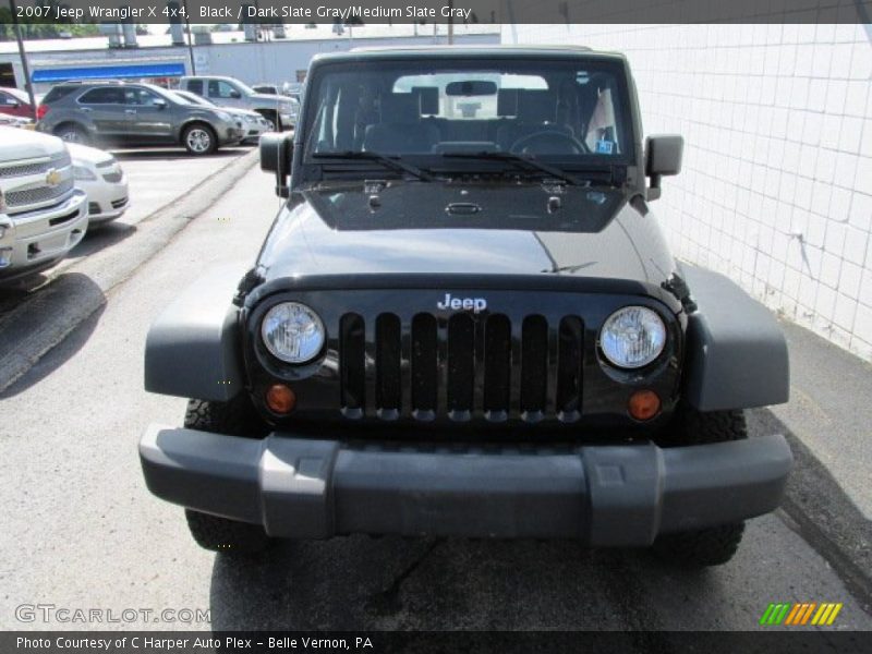 Black / Dark Slate Gray/Medium Slate Gray 2007 Jeep Wrangler X 4x4