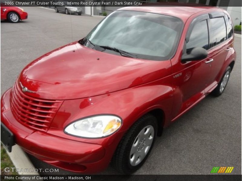 Inferno Red Crystal Pearl / Dark Slate Gray 2005 Chrysler PT Cruiser Touring