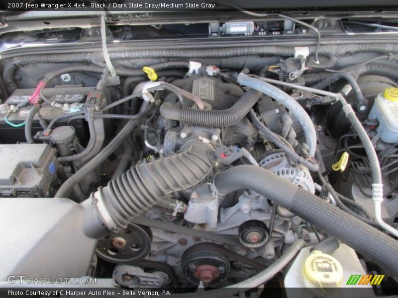 Black / Dark Slate Gray/Medium Slate Gray 2007 Jeep Wrangler X 4x4
