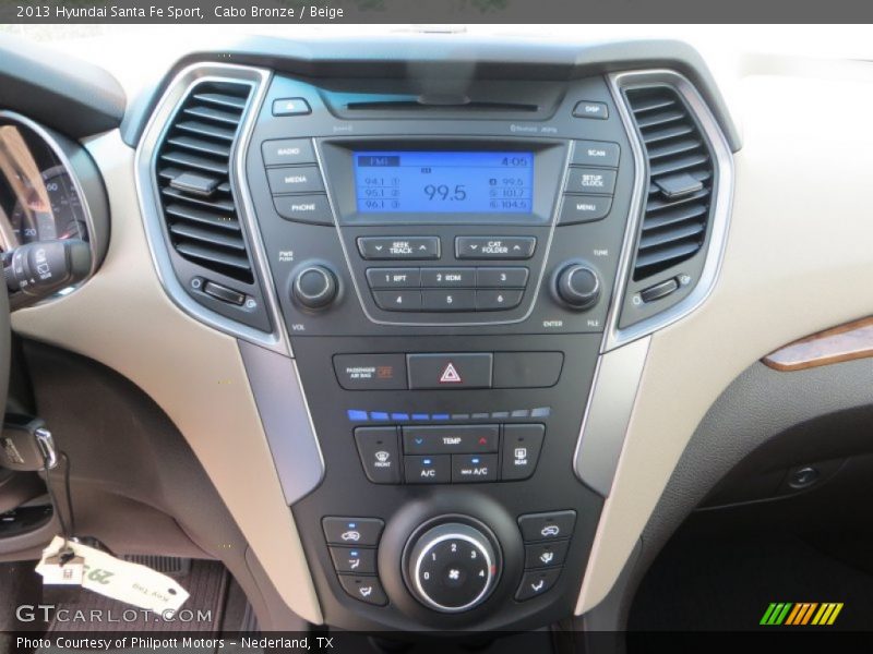 Cabo Bronze / Beige 2013 Hyundai Santa Fe Sport