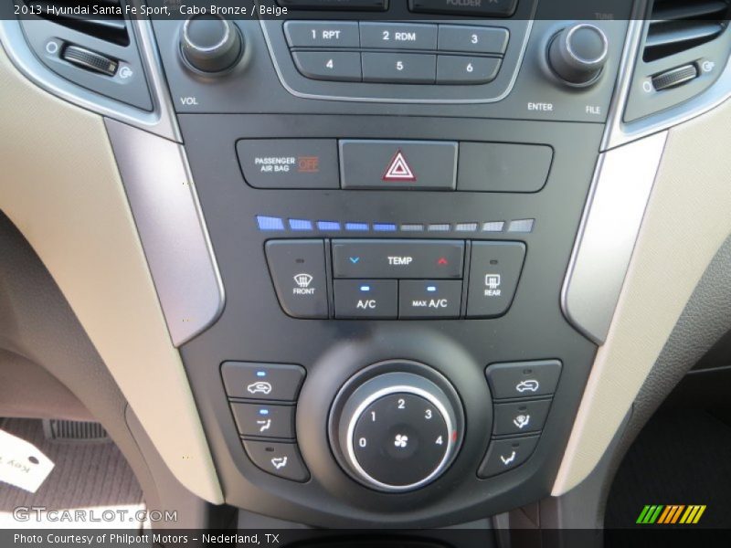 Cabo Bronze / Beige 2013 Hyundai Santa Fe Sport