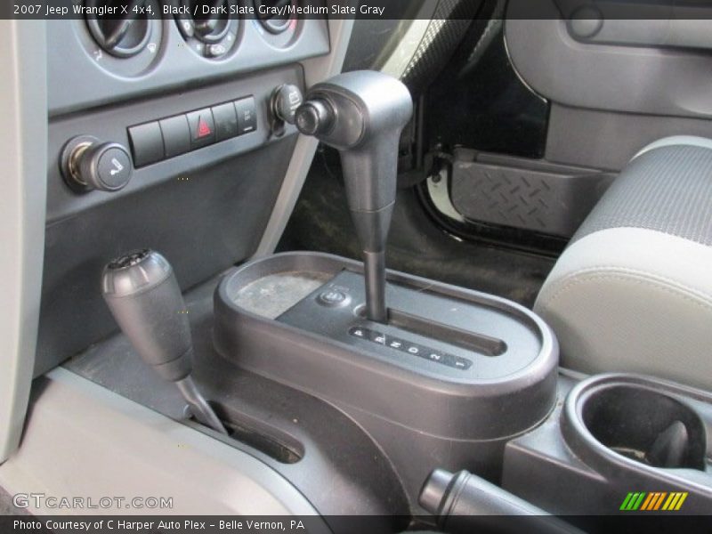 Black / Dark Slate Gray/Medium Slate Gray 2007 Jeep Wrangler X 4x4
