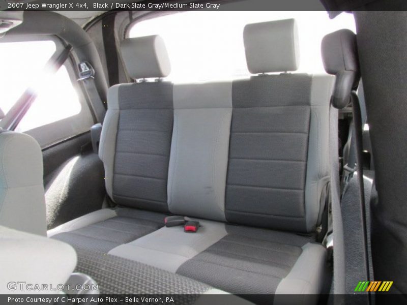Black / Dark Slate Gray/Medium Slate Gray 2007 Jeep Wrangler X 4x4
