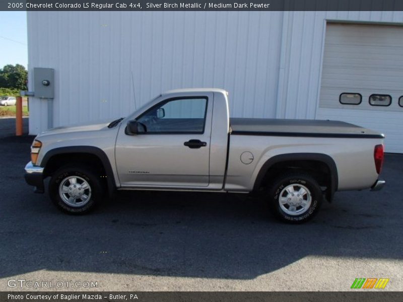 Silver Birch Metallic / Medium Dark Pewter 2005 Chevrolet Colorado LS Regular Cab 4x4