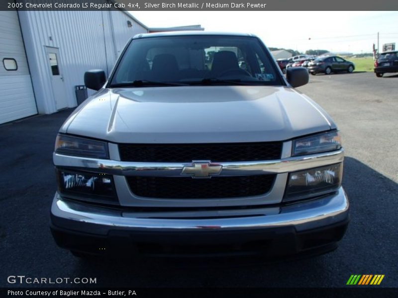 Silver Birch Metallic / Medium Dark Pewter 2005 Chevrolet Colorado LS Regular Cab 4x4