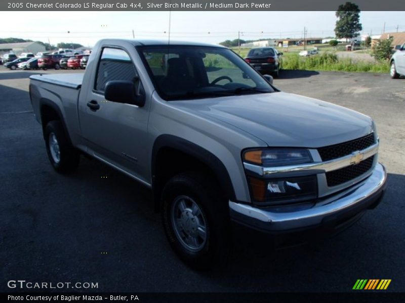 Silver Birch Metallic / Medium Dark Pewter 2005 Chevrolet Colorado LS Regular Cab 4x4