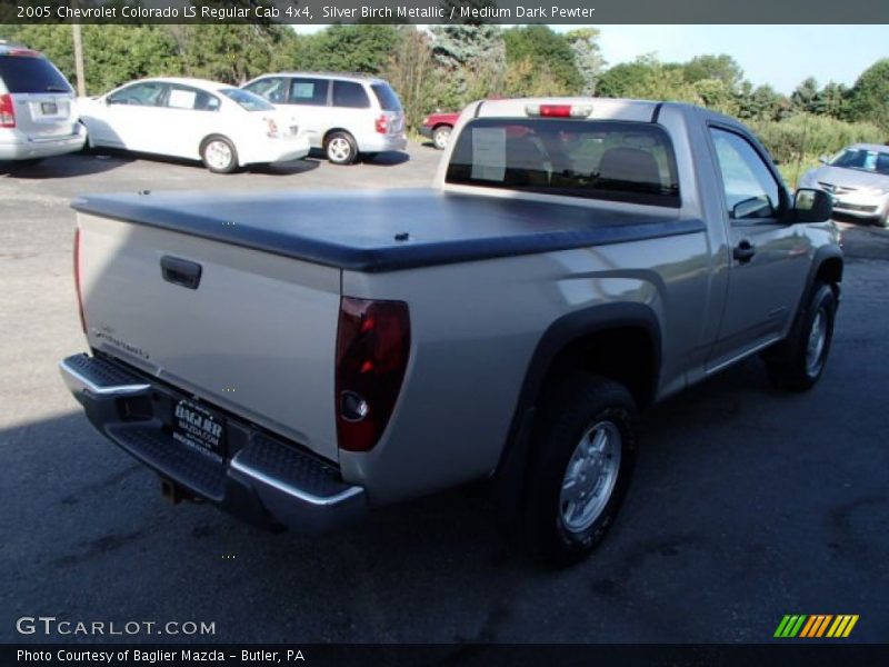 Silver Birch Metallic / Medium Dark Pewter 2005 Chevrolet Colorado LS Regular Cab 4x4