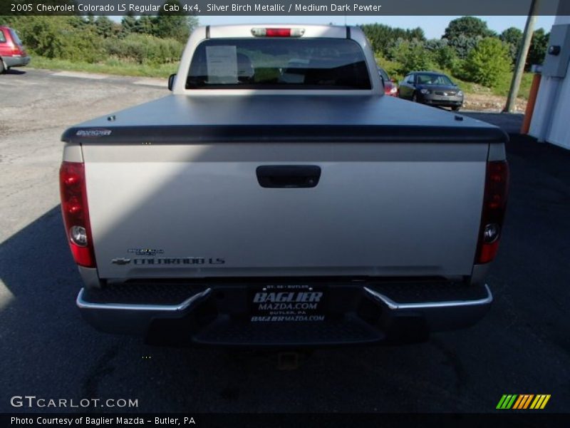 Silver Birch Metallic / Medium Dark Pewter 2005 Chevrolet Colorado LS Regular Cab 4x4