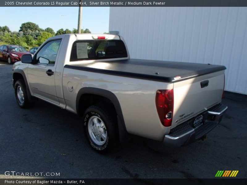 Silver Birch Metallic / Medium Dark Pewter 2005 Chevrolet Colorado LS Regular Cab 4x4