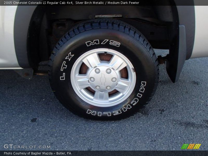 Silver Birch Metallic / Medium Dark Pewter 2005 Chevrolet Colorado LS Regular Cab 4x4