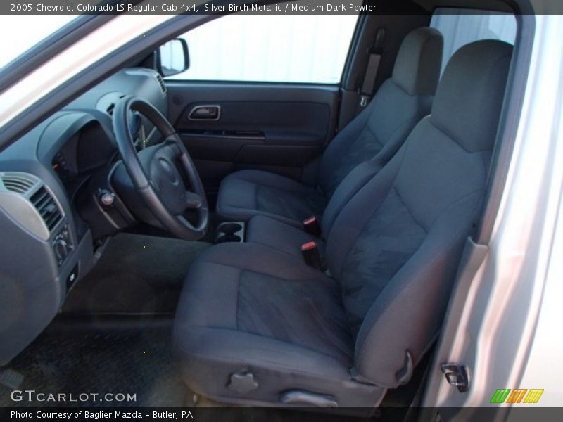 Silver Birch Metallic / Medium Dark Pewter 2005 Chevrolet Colorado LS Regular Cab 4x4