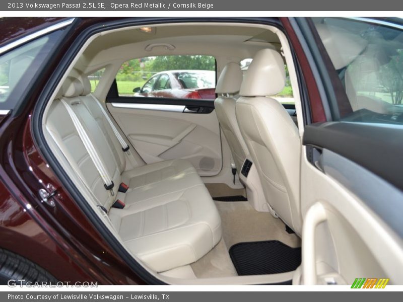 Opera Red Metallic / Cornsilk Beige 2013 Volkswagen Passat 2.5L SE