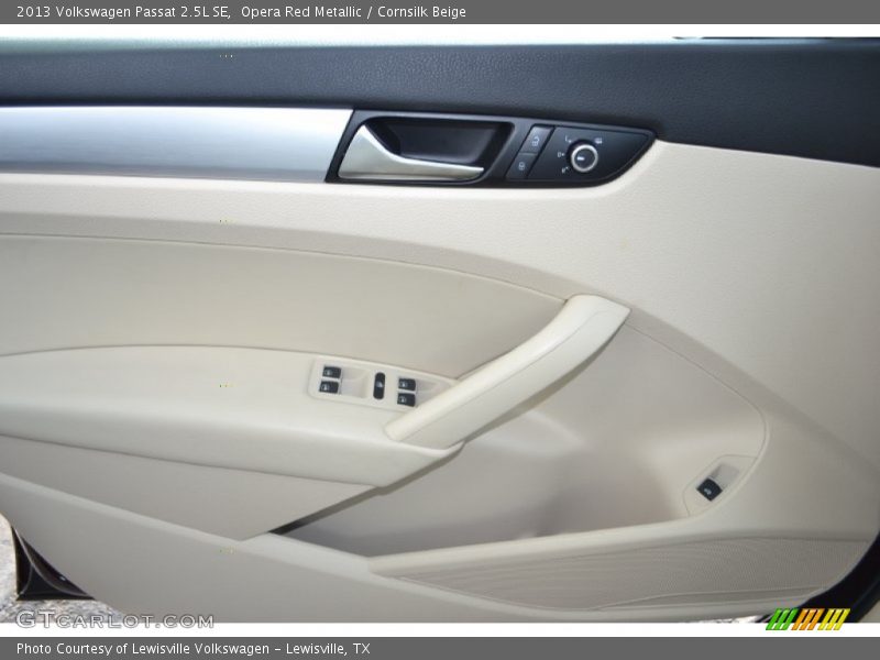 Opera Red Metallic / Cornsilk Beige 2013 Volkswagen Passat 2.5L SE