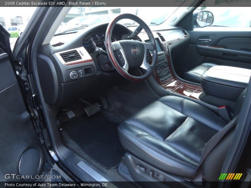 Black Raven / Ebony 2008 Cadillac Escalade ESV AWD