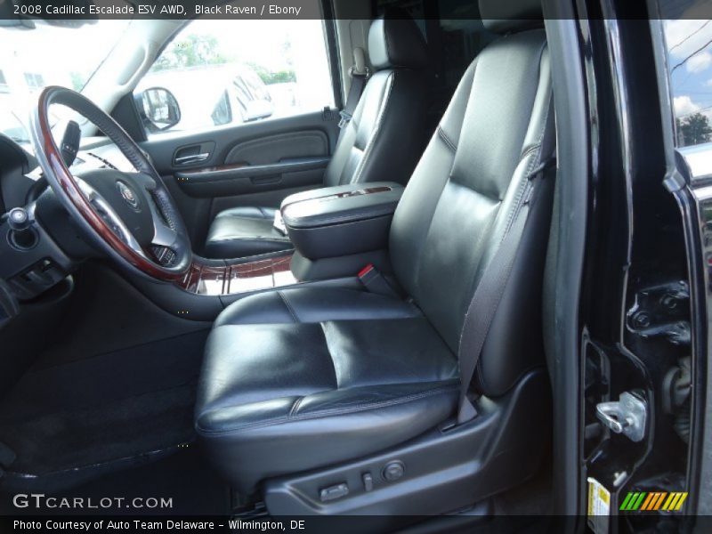 Black Raven / Ebony 2008 Cadillac Escalade ESV AWD