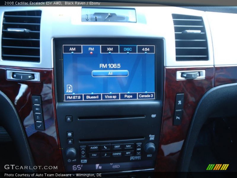 Black Raven / Ebony 2008 Cadillac Escalade ESV AWD