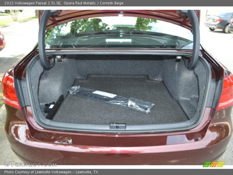 Opera Red Metallic / Cornsilk Beige 2013 Volkswagen Passat 2.5L SE