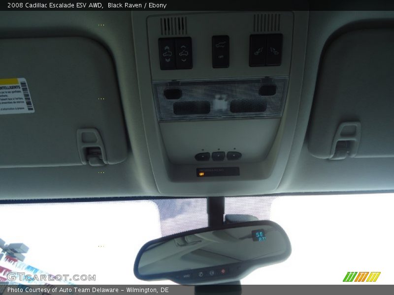Black Raven / Ebony 2008 Cadillac Escalade ESV AWD