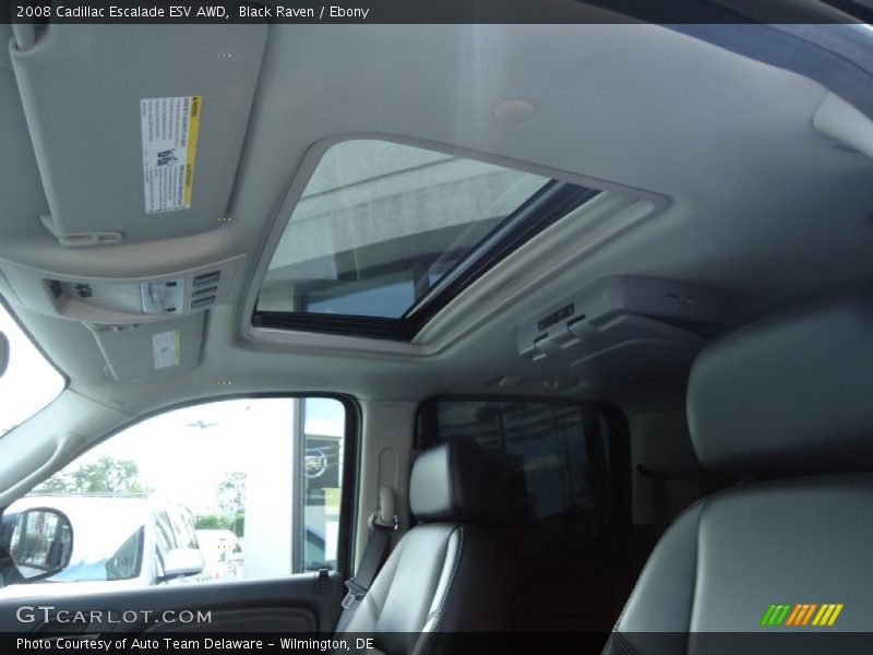 Black Raven / Ebony 2008 Cadillac Escalade ESV AWD