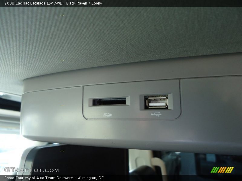 Black Raven / Ebony 2008 Cadillac Escalade ESV AWD