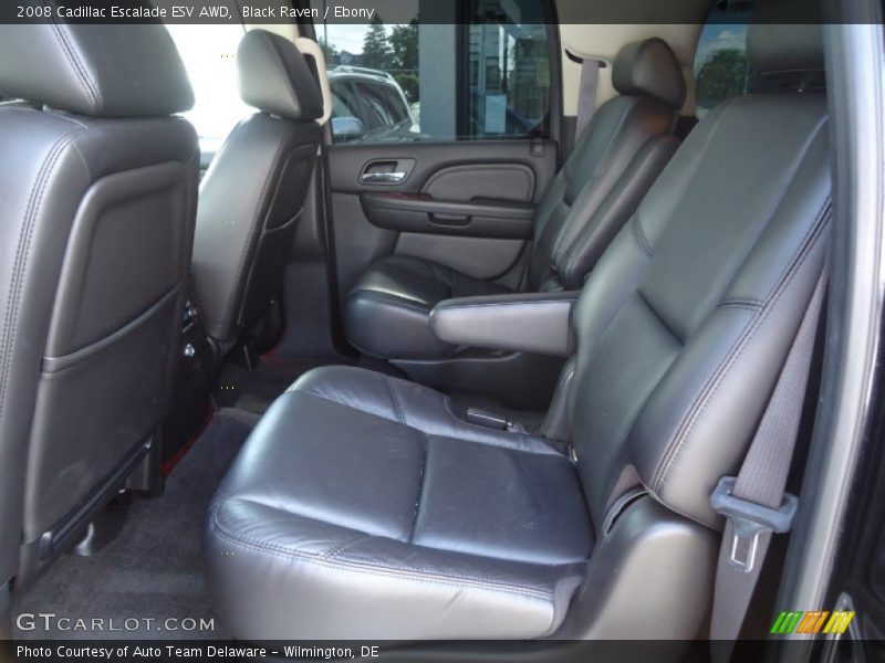 Black Raven / Ebony 2008 Cadillac Escalade ESV AWD