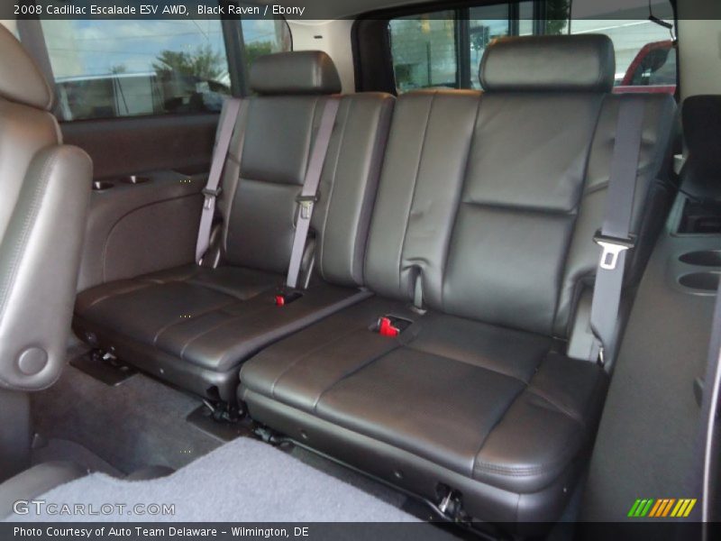 Black Raven / Ebony 2008 Cadillac Escalade ESV AWD