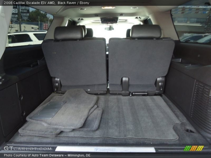 Black Raven / Ebony 2008 Cadillac Escalade ESV AWD