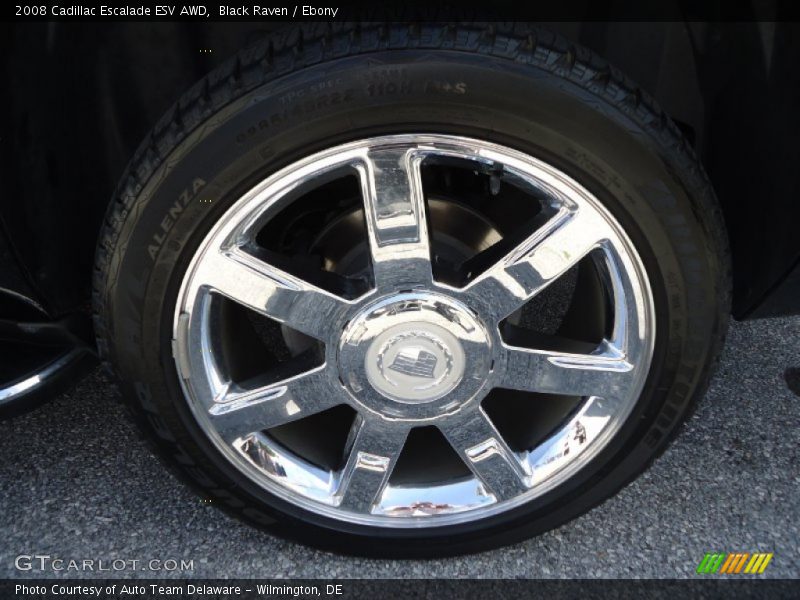 Black Raven / Ebony 2008 Cadillac Escalade ESV AWD